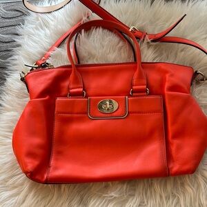 Kate Spade orange crossbody bag